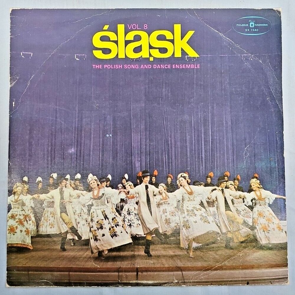 Polish Song And Dance Ensemble SLASK Vinyl Poland Muza Śląsk Vol. 8